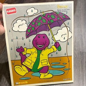 1993 Playskool Barney Puzzle